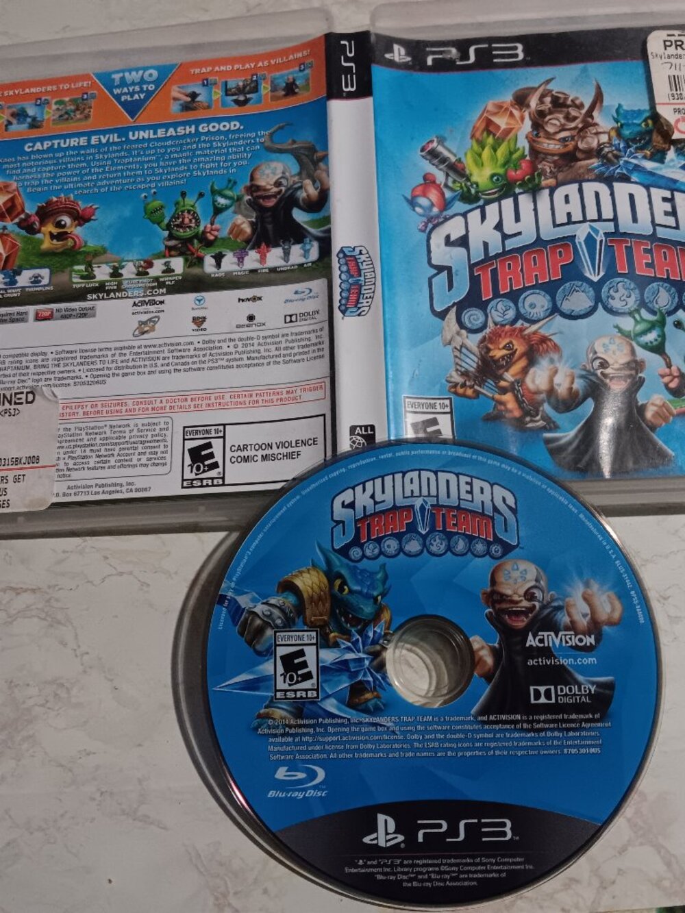 Skylanders Trap Team PS3 Tested Playstation 3 Video Game